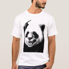Aart Giant Panda White T Shirt