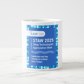 AAST 2025 STAW Giant Coffee Mug Jumbo Mugg