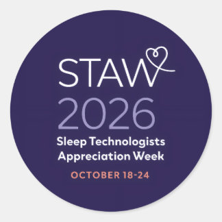 AAST 2026 STAW Rund Klistermärke