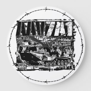 AAV-7A1 stort lås akrylväggslås Stor Klocka