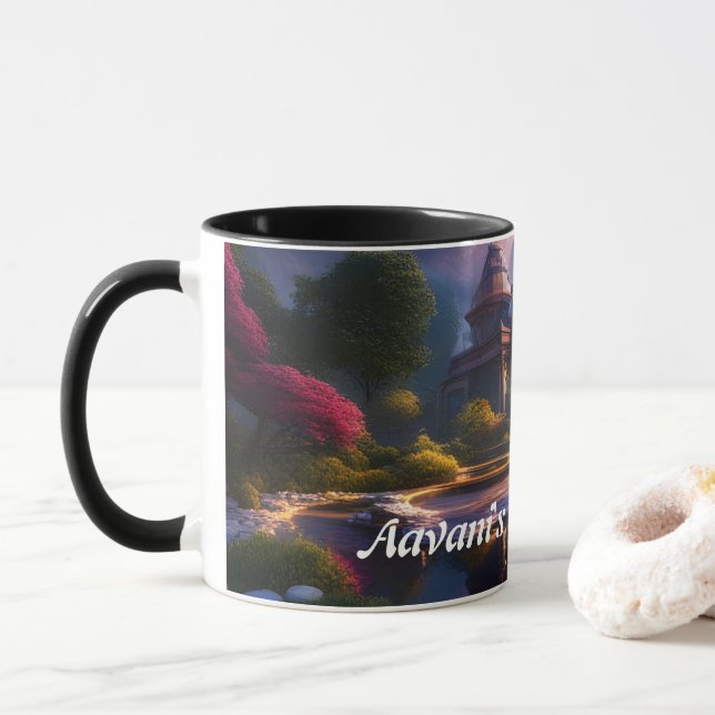 Aavanis morgon Tea Mugg (Med munk)
