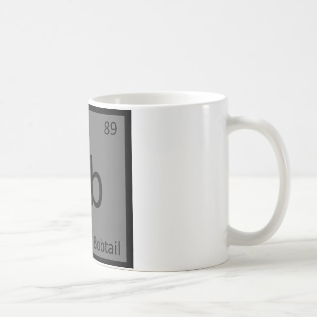 Ab - Amerikansk Bobtail Kemi Periodiska Systemet Kaffemugg (Höger)