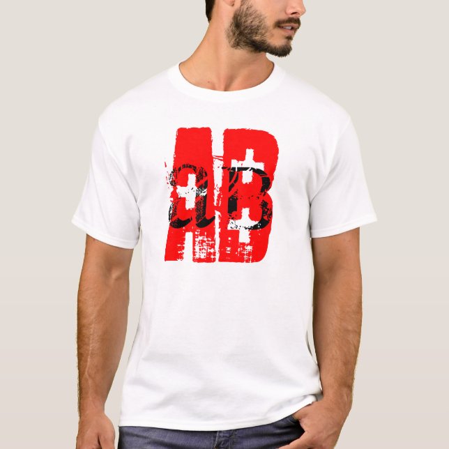 AB+ blodtypskjorta T-shirt (Framsida)