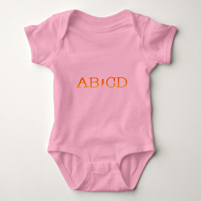 AB/CD T SHIRT (Framsida)