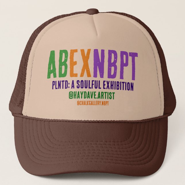 AB/EX NBPT Truckerkeps - PLNTD Edition (Framsida)