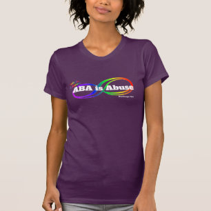 ABA är missbruk - Neurodivergerande Rebel T- Shir T Shirt