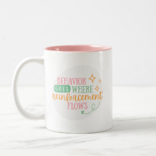 ABA Mugg, Behavior Analyst Mugg, ABA-gåva Två-Tonad Mugg