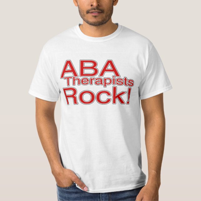 Aba-terapeutsten Tee Shirt (Framsida)