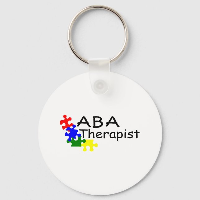 ABA Therapist (PP) Nyckelring (Framsida)