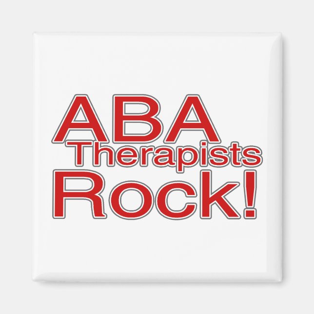 ABA Therapist Sten Magnet (Framsidan)