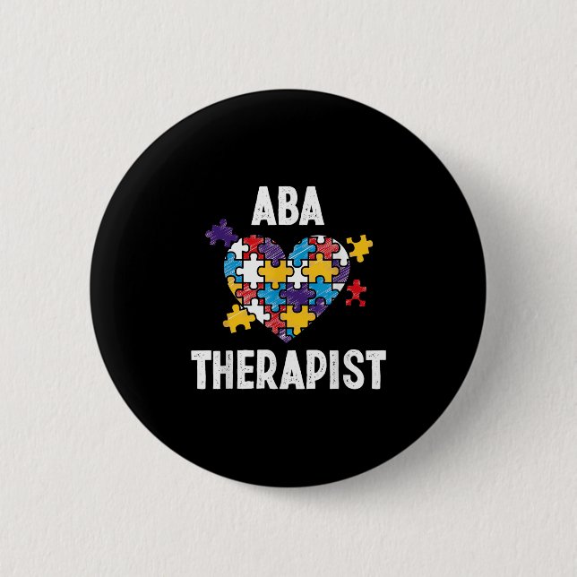 Aba Therapist Training Behavior Analyst Autism Knapp (Framsida)