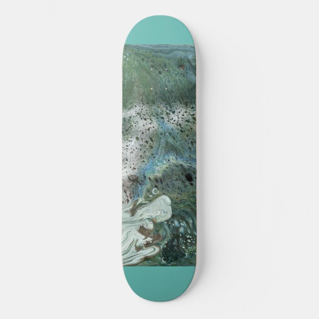 Abacab Abstrakt Skateboard (Framsida)