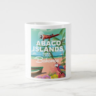 Abaco Islands semester poster Jumbo Mugg