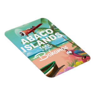 Abaco Islands semester poster Magnet