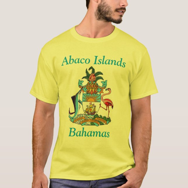 Abaco öar, Bahamas med vapenskölden Tröja (Framsida)