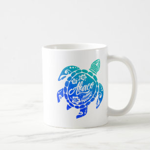 Abaco Tribal Sea Turtle Bahamas Strand Semester Kaffemugg