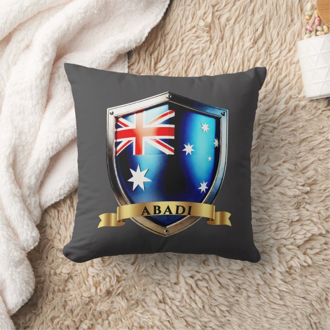 Abadie Australia Heritage Shield Kudde (Filt)