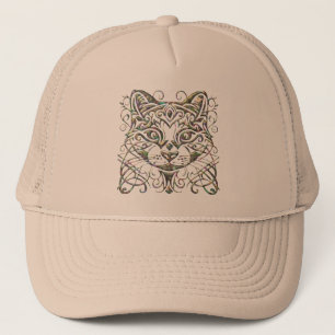 Abalone Cat Hat Keps