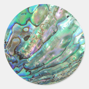 Abalone Runt Klistermärke