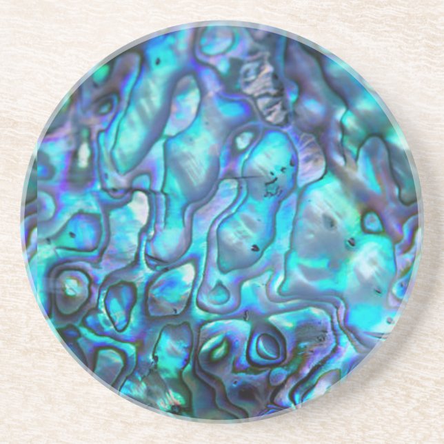 Abalone sandstens coaster underlägg (Framsidan)