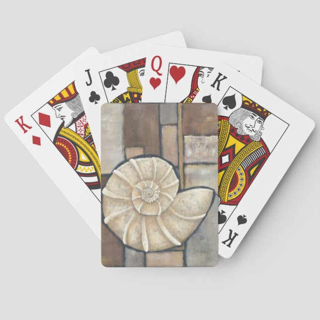 Abalone Snäcka Casinokort (Baksidan)