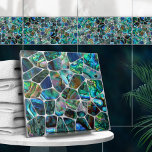 Abalone Snäcka Struktur - Cells Collage N15 Kakelplatta<br><div class="desc">Den här vackra plattan är en del av min Abalone Dream-samling. Använda det ensam eller i kombination med andra plattor för att skapa bedövningsutseende i badrummet eller duschen - t.ex. dekorationsmosaik bakom blandaren eller badkaret, eller använda dem för hantverk - i bord eller vid plattan spegel ram. Bara så många...</div>