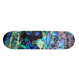 Abalone snäcka vacker paua-detalj skateboard bräda 20 cm
