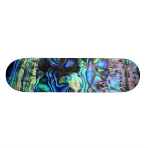 Abalone snäcka vacker paua-detalj skateboard bräda 20 cm