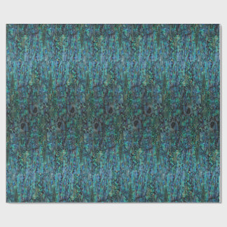 Abalonesnäcka som slår in papper presentpapper