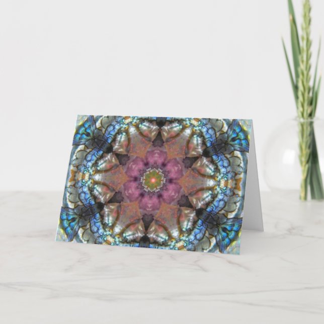 Abalonevälsignelse Kort (Framsida)