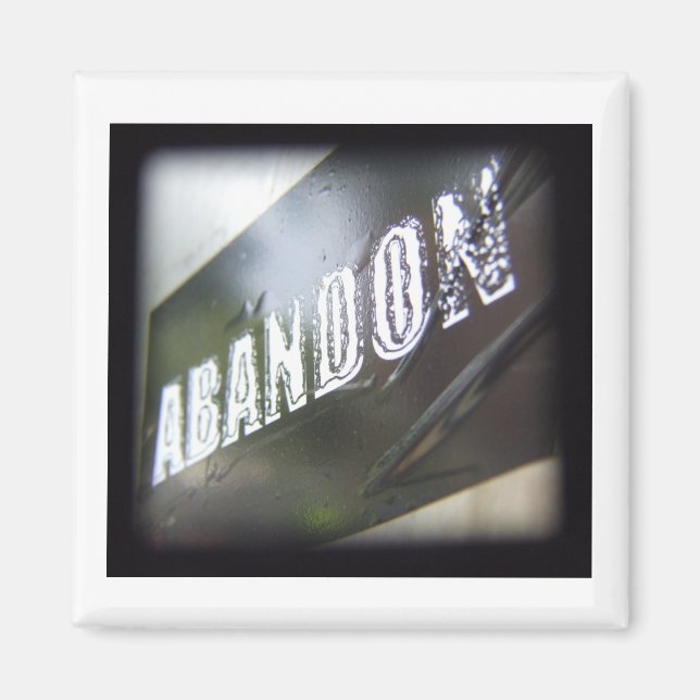 Abandon Magnet (Framsidan)