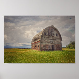 Abandoned Barn Poster