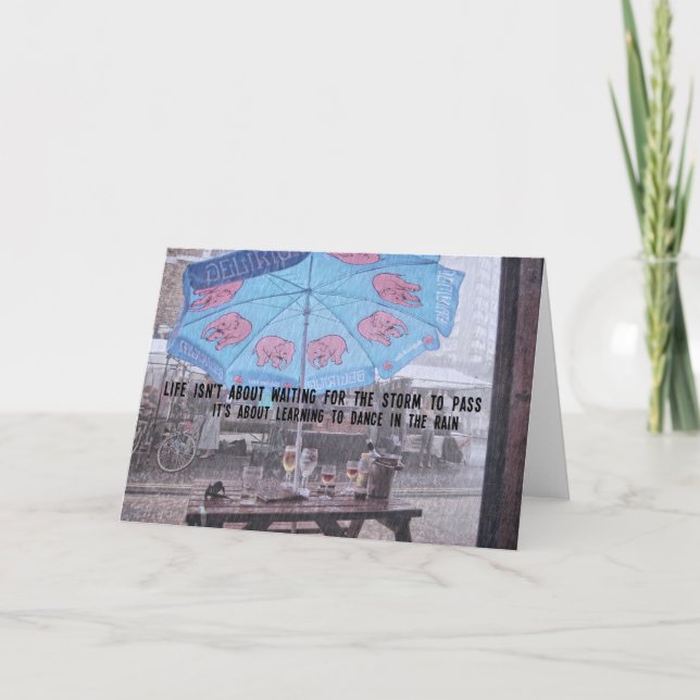 ABANDONED-gratulationskort Tack Kort (Framsida)