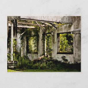 Abandoned moel old Florida Vykort