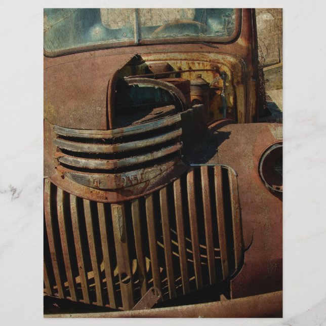 Abandoned Old Lastbil (Framsida)