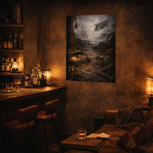 Abandoned Port — Pirate Harbor Scene Poster (Skapare uppladdad)