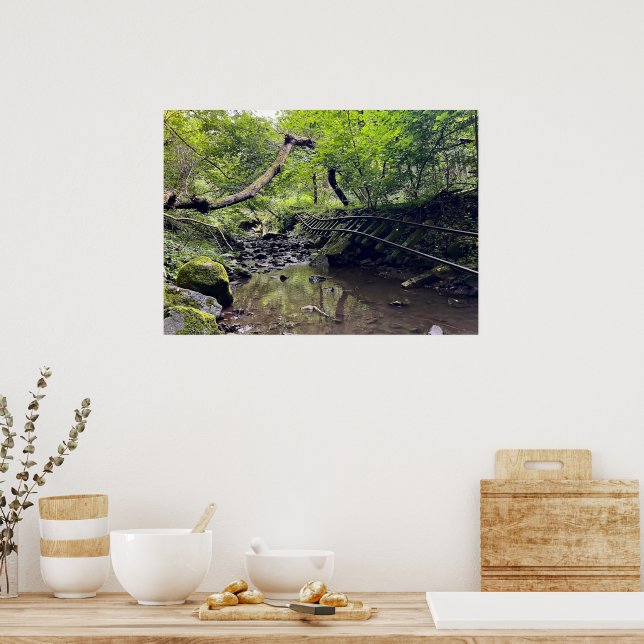 Abandoned Railroad Poster (Kök)