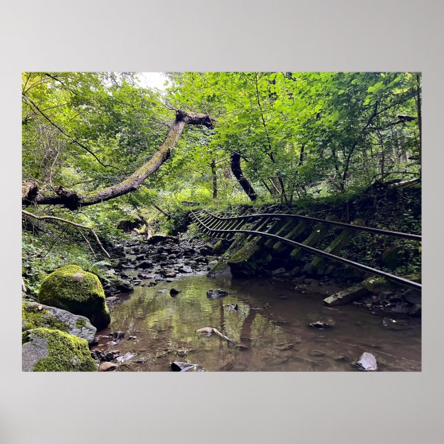 Abandoned Railroad Poster (Framsidan)