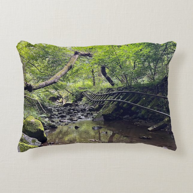 Abandoned Railroad Prydnadskudde (Framsidan)