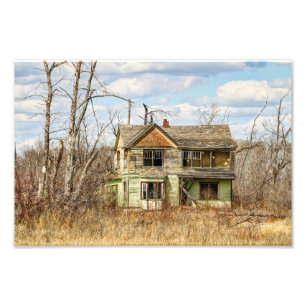 Abandoned Saskatchewan Fototryck