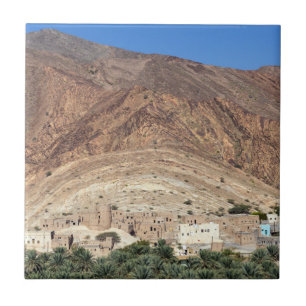 Abandoned Village Birkat Al Mawz - Oman Kakelplatta
