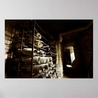 Abandoned Vin Cellar Poster