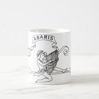 Abaris bokar logotypmuggen kaffemugg