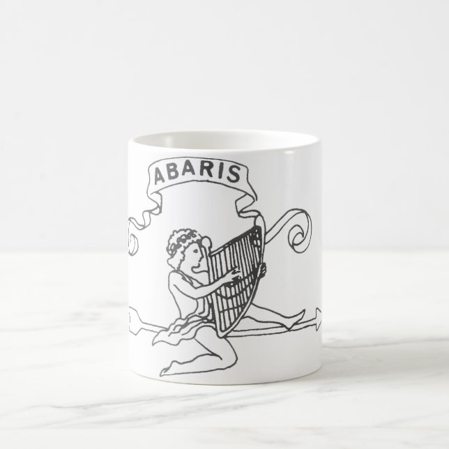Abaris bokar logotypmuggen kaffemugg (Center)