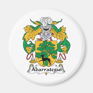 Abarrategui familjvapensköld magnet