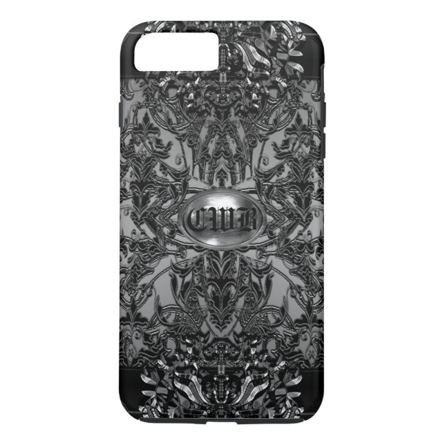 Abashamfrey Knight Monogram Case-Mate iPhone Skal (Baksida)