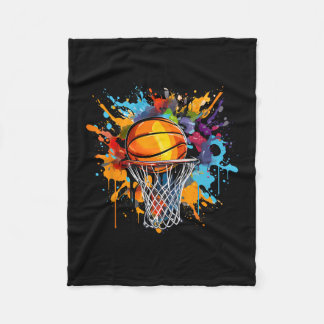 Äbäsketllco. Colorful Sketll Graphic Fleecefilt