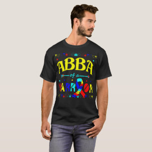 Abba av en gåva för krigareAutismmedvetenhet T Shirt