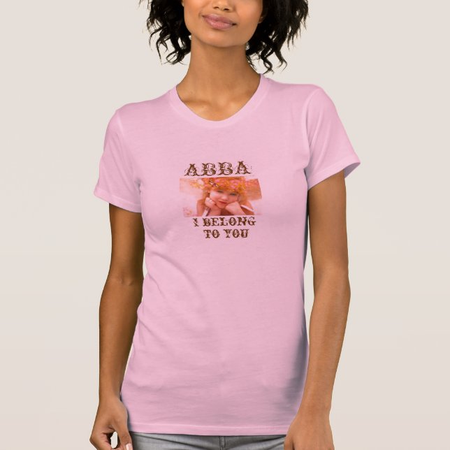 ABBA-damskjorta T-shirt (Framsida)