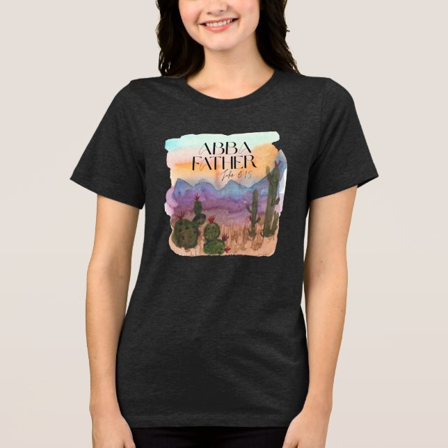 Abba Fader Akvarell T Shirt (Framsida)